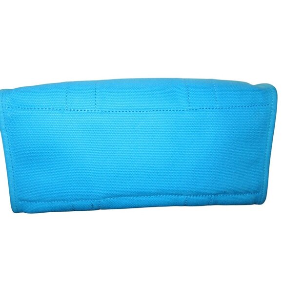 Coach X The Lil NAS X Collab Drop Tote  Bag 26 Limited Edition Blue Crossbody - Picture 4 of 10